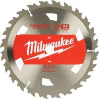 Milwaukee 48-41-0710 Circular Saw Blade, 7-1/4 in Dia, 5/8 in Arbor, 10/PK