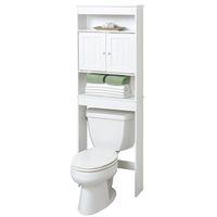 Zenna Home Cottage 9119W Bathroom Spacesaver, 3-Shelf, Wood
