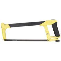 Vulcan JL-HS-508 Hacksaw, 12 in L Blade, 24 TPI, Steel Blade, 3-3/4 in D Throat, Steel Frame, Steel/TPR Grip Handle