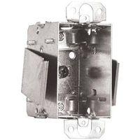 Hubbell 1104LRWUBAR Device Box, 12-1/2 cu-in, 1-Gang, Metal