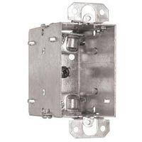 Hubbell 1004LUBAR Device Box, 15 cu-in, 1-Gang, Metal, Flush