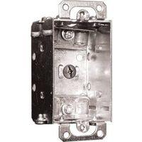 Hubbell 1100LUBAR Device Box, 8 cu-in, 1-Gang, Metal, Flush