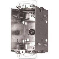 Hubbell 1102LUBAR Device Box, 10 cu-in, 1-Gang, Metal, Flush
