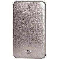 Hubbell 11C4BAR Utility Box Cover, 4 in L, 2-1/2 in W