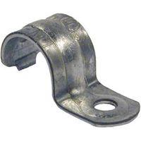 Hubbell E1S050R10 EMT Strap, 1/2 in, Zinc