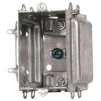 Hubbell 3004LHUBAR Device Box, 18 cu-in, 1-Gang, Metal