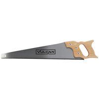Vulcan JLO-081 Handsaw, 20 in L Blade, 8 TPI TPI, Steel Blade, Wood Handle, Wood Handle