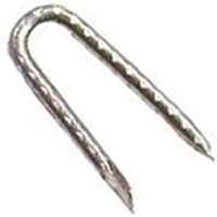 ProFIT 0050058 Fence Staple, 1 in L, 1/4 in W Crown, 9, Galvanized