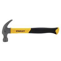 STANLEY STHT51512 Nailing Hammer, 16 oz Head, Curved Claw Head, Steel Head, 13 in OAL