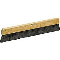Marshalltown 848 Concrete Broom, 48 in OAL, Polypropylene Bristle, Black Bristle, Hardwood Handle