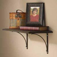 DECORATIVE REGULAR DUTY SHELF BRACKET 8IN STEEL