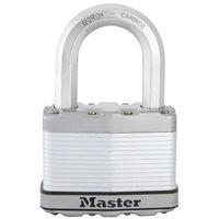 PADLOCK STL KD VRTCLR 1-1/2IN