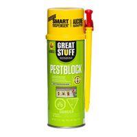 Great Stuff 99112843 Insulating Foam Sealant, Gray, 8 hr Functional Cure, 40 to 100 deg F, 12 oz