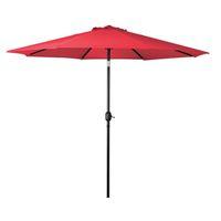 Seasonal Trends 69867 Crank Umbrella, 92.9 in H, 107.9 in W Canopy, 107.9 in L Canopy, Round Canopy, Steel Frame