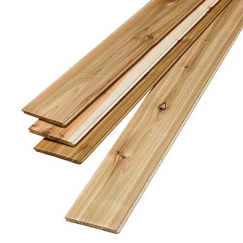Interior Cedar Panel Kit (7) Cedar Wall Filler Kit