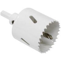 Vulcan 961131OR Hole Saw with Arbor Hanager, 1-7/8 in Dia, 1-7/8 in D Cutting, 4/6 TPI, HSS Cutting Edge