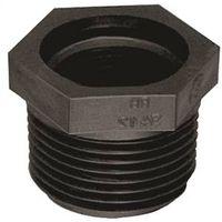 Green Leaf RB200-114P Reducing Pipe Bushing, 2 x 1-1/4 in, MPT x FPT, Black