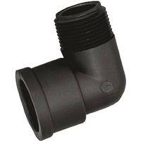 Green Leaf SE114P Street Pipe Elbow, 1-1/4 in, MPT x FPT, 90 deg Angle, Polypropylene