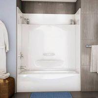 Maax 148006-000-002-29 Shower Tub, 60 in L, 30 in W, 78 in H