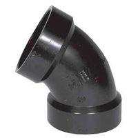 IPEX 027263 Pipe Elbow, 3 in, Hub, 60 deg Angle, ABS, SCH 40 Schedule
