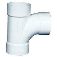 IPEX 040156 Pipe Tee Wye, 4 in, Hub, PVC