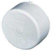 IPEX 040959 Sewer and Drain Pipe Cap, 4 in, Hub, PVC
