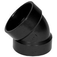 IPEX 027241 Pipe Elbow, 1-1/2 in, Hub, 45 deg Angle, ABS, SCH 40 Schedule