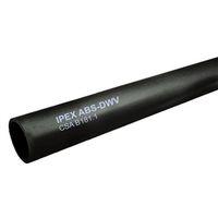 IPEX 009117 Pipe, 1-1/2 in, 12 ft L, SCH 40 Schedule, ABS