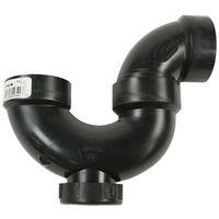 IPEX 027442 P-Trap with Cleanout, 2 in, Hub, SCH 40 Schedule