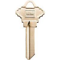 Hy-Ko 11010SC4 Key Blank, Brass, Nickel, For: Schlage Cabinet, House Locks and Padlocks, SC4 Key Number