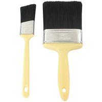 ProSource A 15400 Paint Brush Set, General-Purpose, 1-1/2, 4 in Brush, 2 -Brush