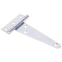 ProSource LTH-Z04-013L T-Hinge, Steel, Zinc, Fixed Pin, 180 deg Range of Motion, 13 (Pc) lb