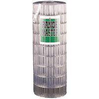 Rangemaster 7755 Welded Utility Fence, 50 ft L, 72 in H, 2 x 4 in Mesh, 14 Gauge, Galvanized