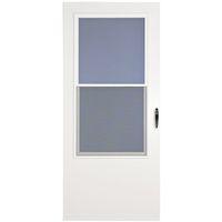 Larson 029831U Single-Vent Storm Door, 32 in W, 81 in H, White