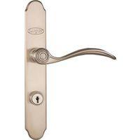 Larson QuickFit Series 20297817 Door Handleset, Metal, Brushed Nickel