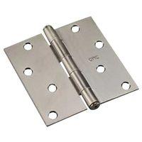 821NBB HINGE 3-1/2X3-1/2 BRU. NKL