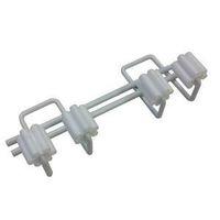 CLP MOP & BROOM 2CLP 6IN WHT