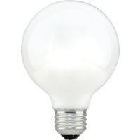 Sylvania 15882 Incandescent Lamp, 3.125 in Dia x 4.44 in L Dimensions, 40 W, G25 Lamp, Medium Lamp Base, 260 Lumens