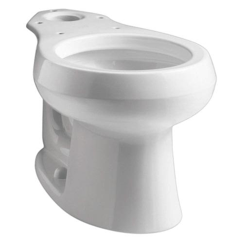KOHLER WELLWORTH COMFORT HEIGHT ELONGATED TOILET BOWL WHITE
