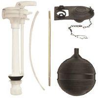 ProSource 24451-3L Economy Toilet Tank Repair Kit, 1 Set-Piece, Black/White
