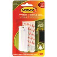 Command 17040C Sawtooth Picture Hanger, 5 lb, White