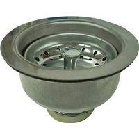 ProSource 122043-3L Basket Strainer Assembly, 4-1/2 in Dia, For: 3-1/2 to 4 in Dia Opening Sink
