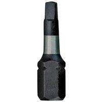 Milwaukee SHOCKWAVE 48-32-4444 Insert Bit, P2R Drive, Phillips Drive, 1/4 in Shank, Hex Shank, 1 in L, Steel