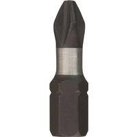 Milwaukee 48-32-5003 Insert Bit, #2 Drive, Phillips Drive, 1/4 in Shank, Hex Shank, 1 in L, Steel, 15/PK