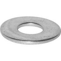 Reliable PWHDG58VP Ring Washer, 23/32 in ID, 1-25/32 in OD, 5/32 in Thick, Galvanized Steel