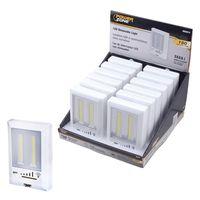 PowerZone 12499 Smart LED Dimmable Light, 2 (Magnet or Double-Sided Tape) -Way, White