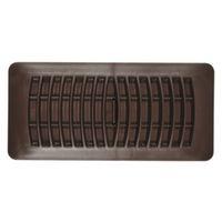 Imperial RG1290 Floor Register, Polystyrene, Brown