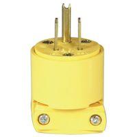 Eaton Wiring Devices 4867-BOX Electrical Plug, Straight Blade, 1/4 to 21/32 in, 2-Pole, 15 A, 125 V, NEMA: NEMA 5-15
