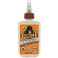 Gorilla 6212001 Wood Glue, Light Tan, 118 mL Bottle