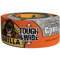 Gorilla 6073502 Duct Tape, 25 yd L, 2.88 in W, Silver